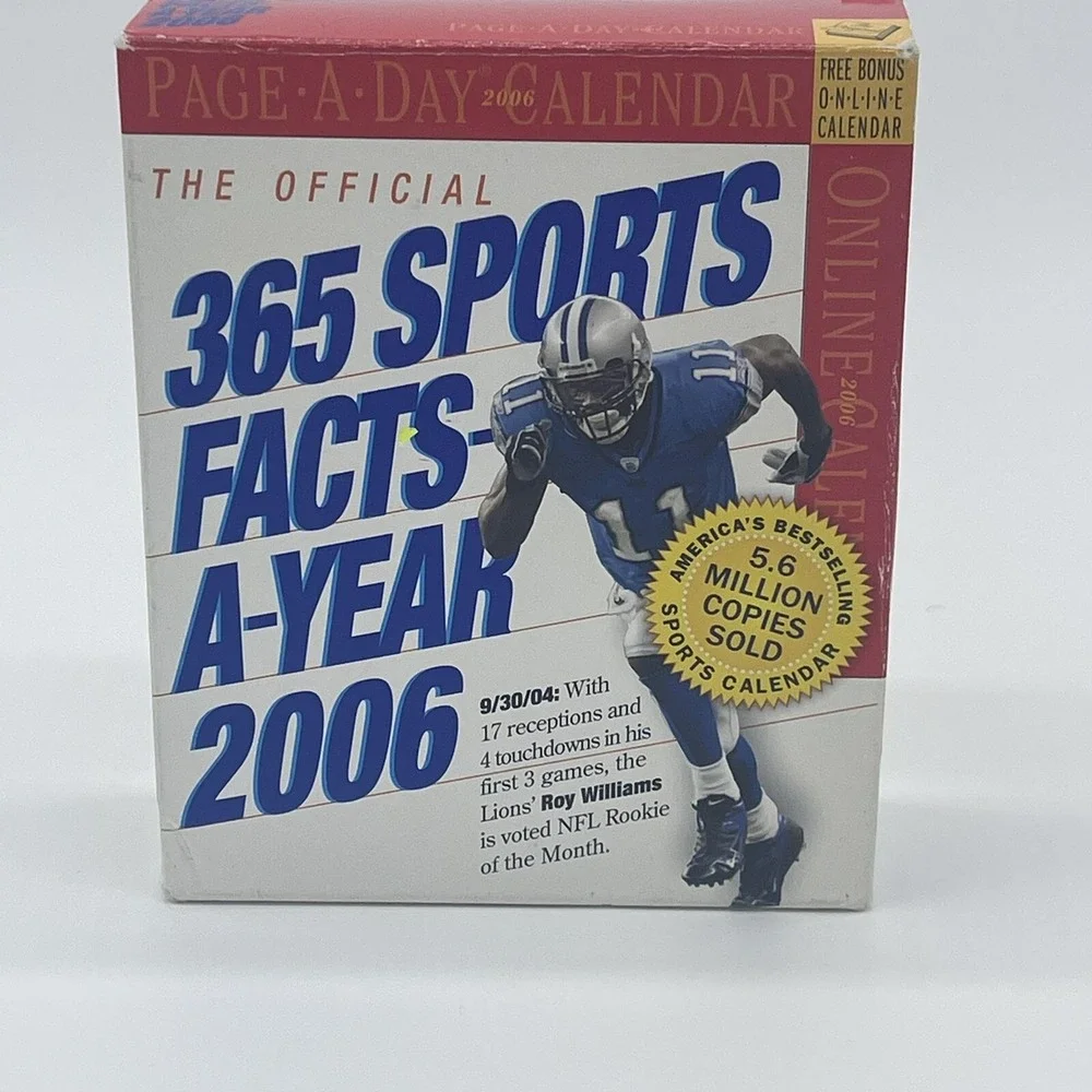 365 Sport Facts-A-Year 2006, The Official Page-A-Day‎ Calendar (2006)